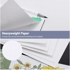 Bloc de desen pentru markere - Ohuhu Marker Pad (16.5 x 17.5 cm)