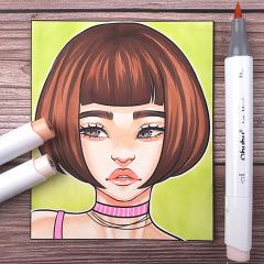 Set 36 markere - Ohuhu Honolulu - Skin Tones Brush & Chisel