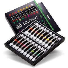 Set complet de pictura 56 piese - Acuarele Ulei