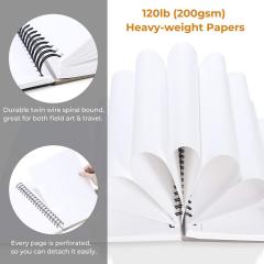 Caiet cu spirala - Ohuhu Mix Media - Pentru markere cu alcool