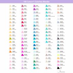 Set 100 markere - Ohuhu Oahu - Fine & Chisel