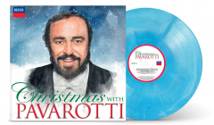 Christmas with Pavarotti - Blue Vinyl