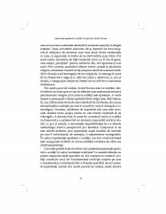 Experienta apofatica a unitatii in opera lui Andre Scrima