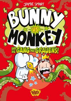 Coperta cărții Bunny vs Monkey und die Gang des Grauens