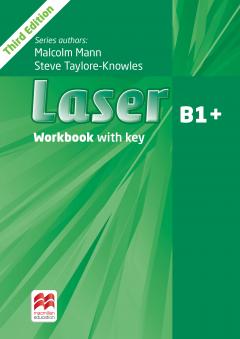 Coperta cărții Laser B1+ Workbook with key and Student's Resource Centre Pack