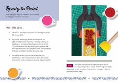 Stenciled Book Edges Kit