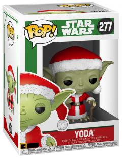 Figurina - Pop! Star Wars Holiday: Yoda