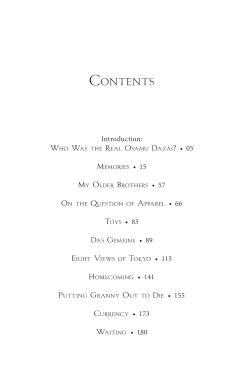 The Real Osamu Dazai