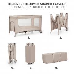 Patut travel - Kinderkraft - Joy2, beige
