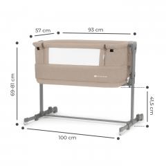 Patut Co-sleeper - Kinderkraft - Neste Grow, bej
