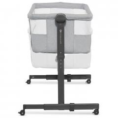 Patut Co-sleeper - Kinderkraft - Neste Up 2, gri deschis