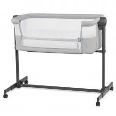 Patut Co-sleeper - Kinderkraft - Neste Up 2, gri deschis