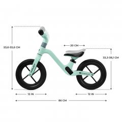 Bicicleta fara pedale - Kinderkraft - Xploit, Turcoise