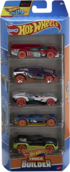 Set 5 masini cu desing - Track Builder