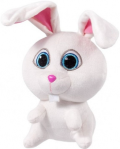 Jucarie de plus - Iepuras, alb