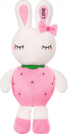 Jucarie de plus - Iepuras Capsuna, roz