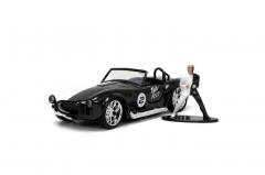 Set masina metalica si figurina - Shelby Cobra 427 & Two Face