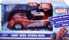 Masinuta - Marvel - Light Hero Spider Man cu sunete si lumini