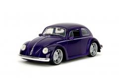 Set masinuta metalica si figurina - Volkswagen Beetle 1972 & Wednesday Addams