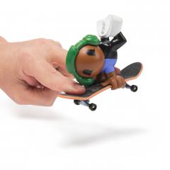 Jucarie - Tech Deck SK8 - Placa si figurina cu casti verzi