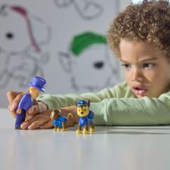 Set 3 figurine - Paw Patrol - Chase, Humdiger si Cat Chase