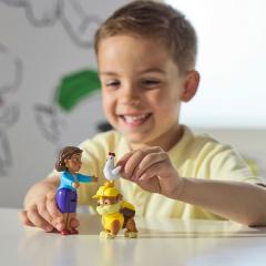 Set 2 figurine - Paw Patrol - Rubble si Mayor Goodway