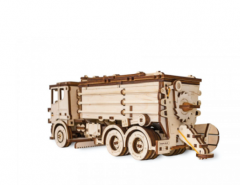 Puzzle 3D 417 piese - Camionul de dezapezire 
