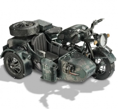 Puzzle 3D 193 piese - Motocicleta 750