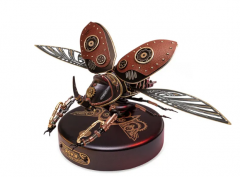 Puzzle mecanic 3D 156 piese - Gandacul rinocer bionic