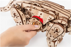 Puzzle 3D 508 piese - Pisica salbatica