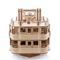 Puzzle 3D din lemn - Vaporul cu aburi River Princes