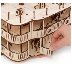 Puzzle 3D din lemn - Vaporul cu aburi River Princes