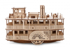 Puzzle 3D din lemn - Vaporul cu aburi River Princes