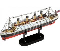 Puzzle 3D din metal - Titanic