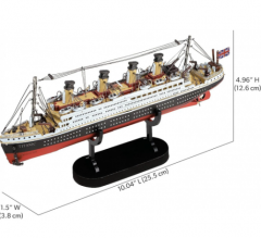 Puzzle 3D din metal - Titanic