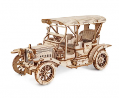 Puzzle 3D din lemn - Masina de epoca - Rokr