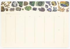 Planner saptamanal - Gems & Minerals