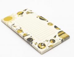 Carnet - Retro Space List Pad