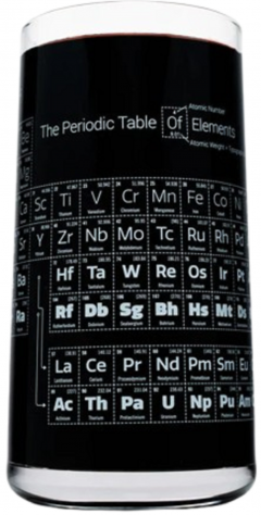 Pahar 540 ml - The Periodic Table
