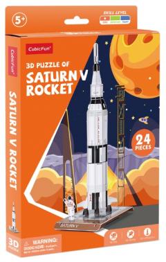 Puzzle 3D 24 piese - Saturn V