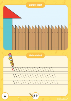 Creionel - caiet de exercitii grafice, grupa mijlocie 4-5 ani