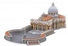 Puzzle 3D 101 piese si brosura - Bazilica Sf. Petru