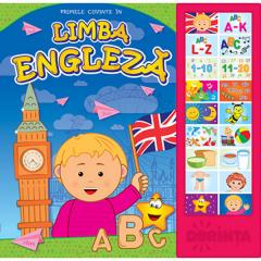 Carte cu sunete - Primele cuvinte in limba engleza