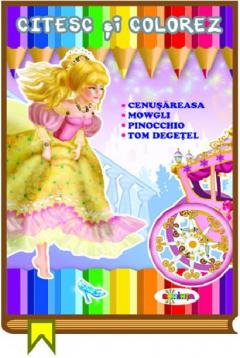 Citesc si colorez - Cenusareasa