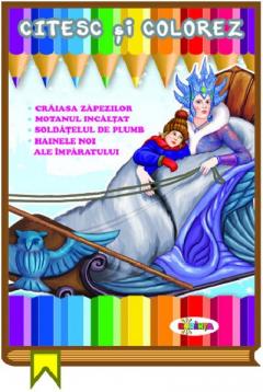 Citesc si colorez - Craiasa zapezilor