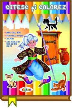 Citesc si colorez - Muc cel mic