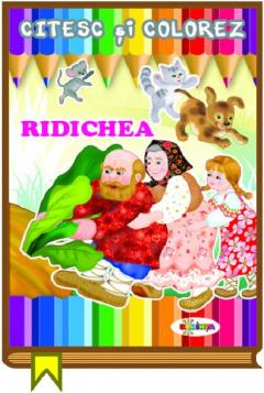 Citesc si colorez - Ridichea