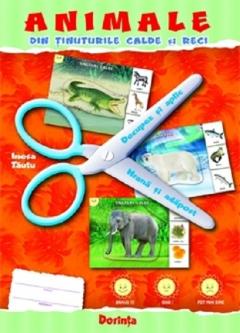 Mapa - Animale din tinuturile calde si reci