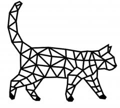 Puzzle de perete 260 piese - Pisica