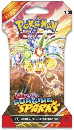 Pokemon TCG - Scarlet & Violet: Surging Sparks Blister Booster - Mai multe modele - Pret pe bucata